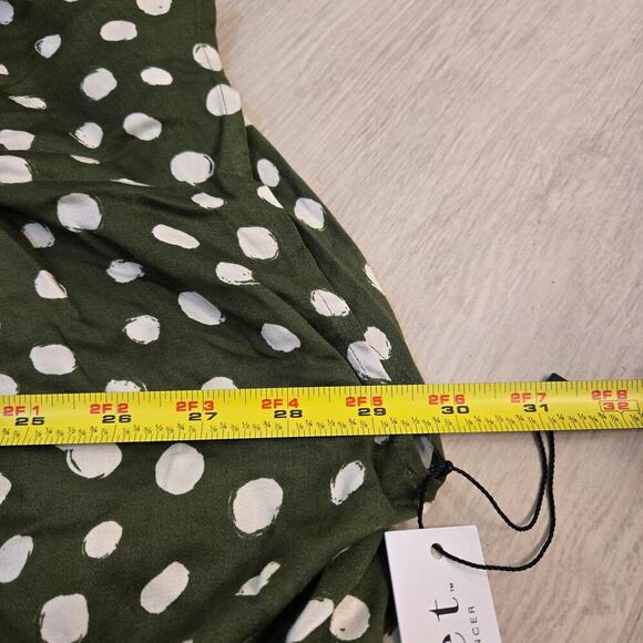 VELVET By Graham & Spencer Joyce Polka Dot Blouse Office Church Work Flowy - Picture 5 of 7